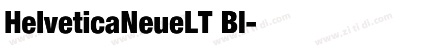 HelveticaNeueLT Bl字体转换 HelveticaNeueLT Bl字体转换